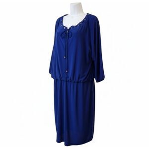 Apt.9 Vibrant Royal Blue Dress sz 16